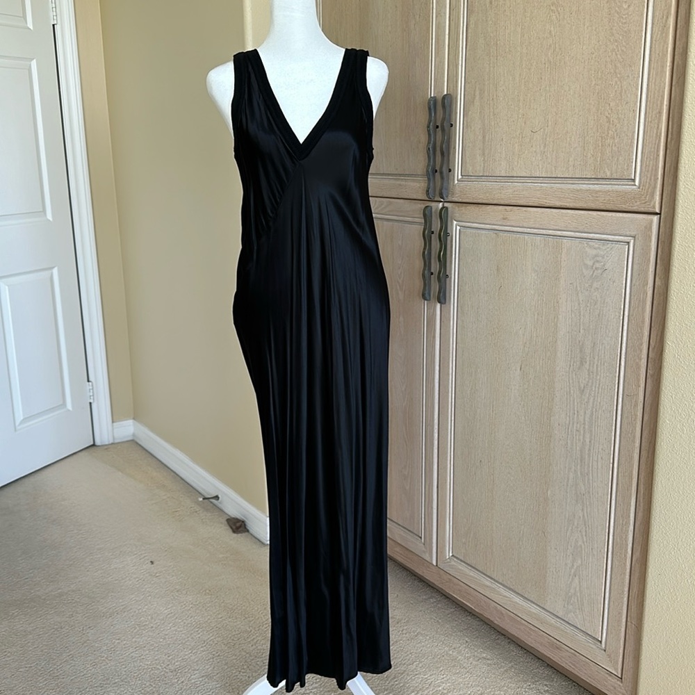 NWT DKNY Black Silk Dress